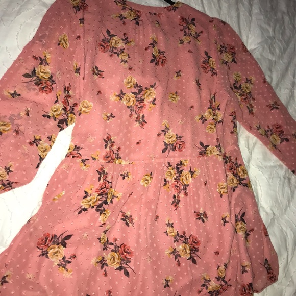 Polka dot Babydoll Blouse - Picture 4 of 6